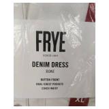 Frye Denim Dress Bone Women