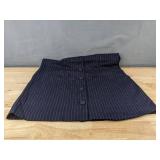 Steve Madden Womens Pinstripe Dress XL Blue White $99 Retail - Brand New