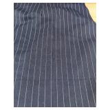 Steve Madden Womens Pinstripe Dress XL Blue White $99 Retail - Brand New