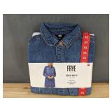 Frye Denim Dress Light Wash XS - Brand New