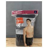 Hanes 5-Pack Tagless Boxer Briefs Large 36-38 - Brand New