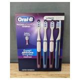 4 Pack Soft Oral-B Pulsar Advanced Battery Toothbrushes - Brand New