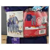 Members Mark Kids Holiday Pajama Set Size 10 - Brand New