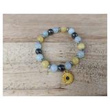 6 New Fashion Bracelets: Beaded & Charm Styles - Brand New