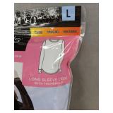 Cuddl Duds ClimateCore Long Sleeve Crew Black Large - Brand New