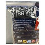 4 Reebok Performance Boxer Briefs Black Small - Brand New