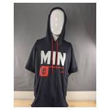 Nike MLB Minnesota Twins Mens Short Sleeve Hoodie XL Blue - Brand New