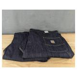 2 Carhartt Mens Flame Resistant Jeans 50x30 - Brand New *Z