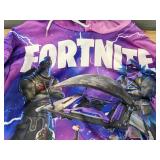 Fortnite Teen Loose Adult XL Hoodie, Purple - Brand New