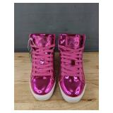 Pastry Pop Tart Glitter Sneakers Fuchsia, Women