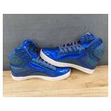 Pastry Pop Tart Glitter Sneakers Blue, Women