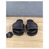 Pastry Recovery Slide Black Sandals, Kids Size XXS - Brand New