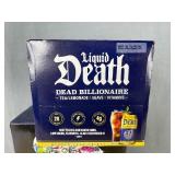 20 Liquid Death Dead Billionaire Tea Lemonade 12oz Cans - Brand New