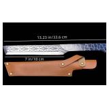 13" Fixed Blade Outdoor Knife with Sheath - Brand New