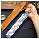 13" Fixed Blade Outdoor Knife with Sheath - Brand New