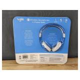 Vivitar iVibe 2-in-1 Headphone and Power Bank Kit, Blue - Brand New