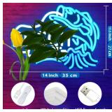 Busch Light Fish LED Neon Beer Sign - Brand New