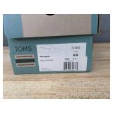 TOMS Alpargata Navy Canvas Shoes Womens Size 6.5 - Brand New