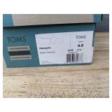 TOMS Alpargata Black Canvas Shoes, Women