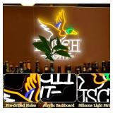 Busch Light Mallard Duck LED Neon Beer Sign - Brand New