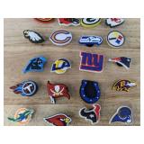 31 Brand New NFL Football Croc Charms
