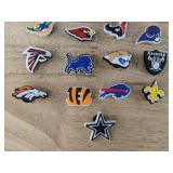 31 Brand New NFL Football Croc Charms