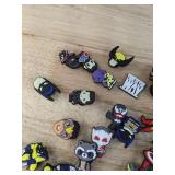 50 Brand New Croc Charms of Comic Book Characters