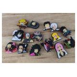 15 Brand New Anime Character Croc Charms *N