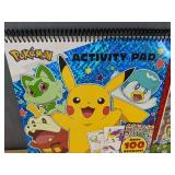 Brand New Pokemon Activity Book with Over 100 Stickers and Foam Stickers