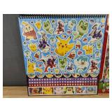 Brand New Pokemon Activity Book with Over 100 Stickers and Foam Stickers