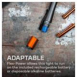 NEBO Inspector 500+ Rechargeable Waterproof Flashlight, 500 Lumens - Brand New