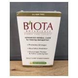 2 Brand New Bottles of Biota Botanicals Herbal Conditioner 10.1oz $40 Retail *N