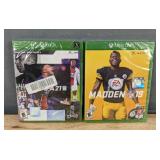 Xbox One Madden NFL 19 & FIFA 21 Games - Brand New
