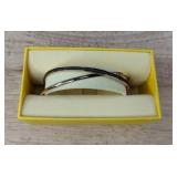 Brand New Two-Tone Cuff Bracelet in Gift Box