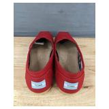TOMS Alpargata Red Canvas Women