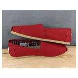 TOMS Alpargata Red Canvas Women