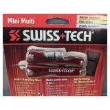 Swiss Tech 8-in-1 Mini Multi Key Ring Tool - Brand New