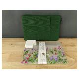 Brand New Green Laptop Bag with MacBook Pro 13 Case