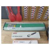 Brand New Housewares Lot - Spatulas, Straws, Thermometer, More (10+ items)