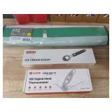 Brand New Housewares Lot - Spatulas, Straws, Thermometer, More (10+ items)