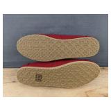 TOMS Alpargata Red Canvas Shoes, Women