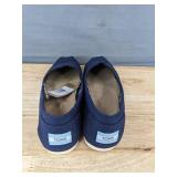 TOMS Alpargata Navy Canvas Shoes Womens Size 7 - Brand New