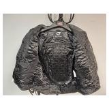 Hein Gericke-Doheny Black Leather/Nylon Jacket - Women