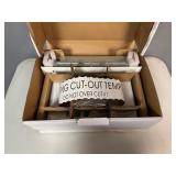 Recessed Mount Edge-Lit LED Exit Light. Green Letters. AC Only.