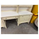 Antique Faux Bamboo Desk Set.