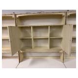 Antique Faux Bamboo Desk Set.