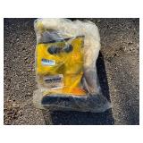 17" Yellow Slush Boots Size 11