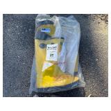 17" Yellow Slush Boots Size 10