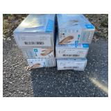 Professional Vinyl Exam Gloves (Six Boxes 100 per Box)