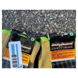 Kevlar Gloves with Crinkle Latex Palm XL (Two Pair)